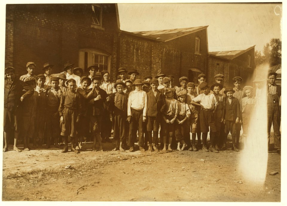 All these are workers in the Pell City Cotton Mill. Mr. E.A. Thompson, Superintendent of the Mill is also Mayor of Pell City. LOC nclc.01918