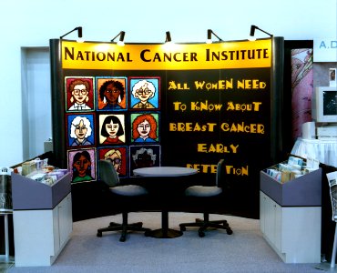 All women need to know about breat cancer and early detection exhibit