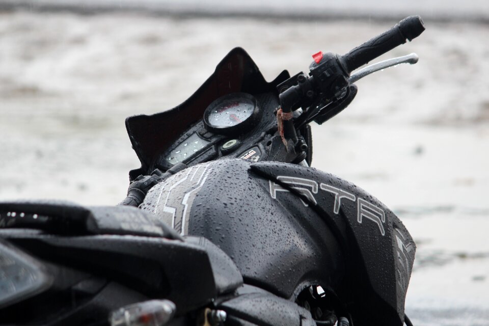 Bike mountain rain
