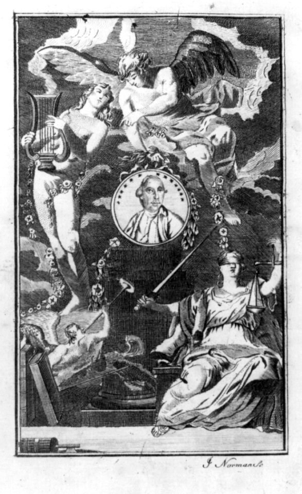 Allegory- Nature stands ready to strike the lyre, as Liberty presents medal to Washington; Fame blows her trumpet, and Astrea finds a part of the earth where she may fix her residence LCCN2003678192