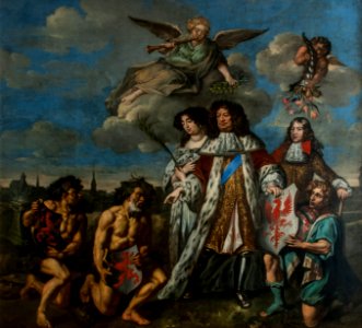 ALLEGOGICAL PORTRAIT OF THE GREAT ELECTOR OF BRANDENBURG