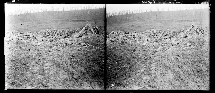 Allemant. Ruines de l'église. - Fonds Berthelé - 49Fi1275