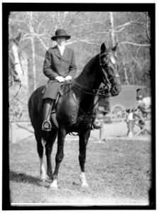 ALLEN, MISS JANET. WITH MAJOR HENRY T. ALLEN LCCN2016865303