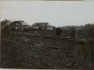 Allerheiligen im Felde. Offziersgräber des Inf.Rgts.Nro.54, beim Jägerhaus im Walde Wygoda. (BildID 15447762)