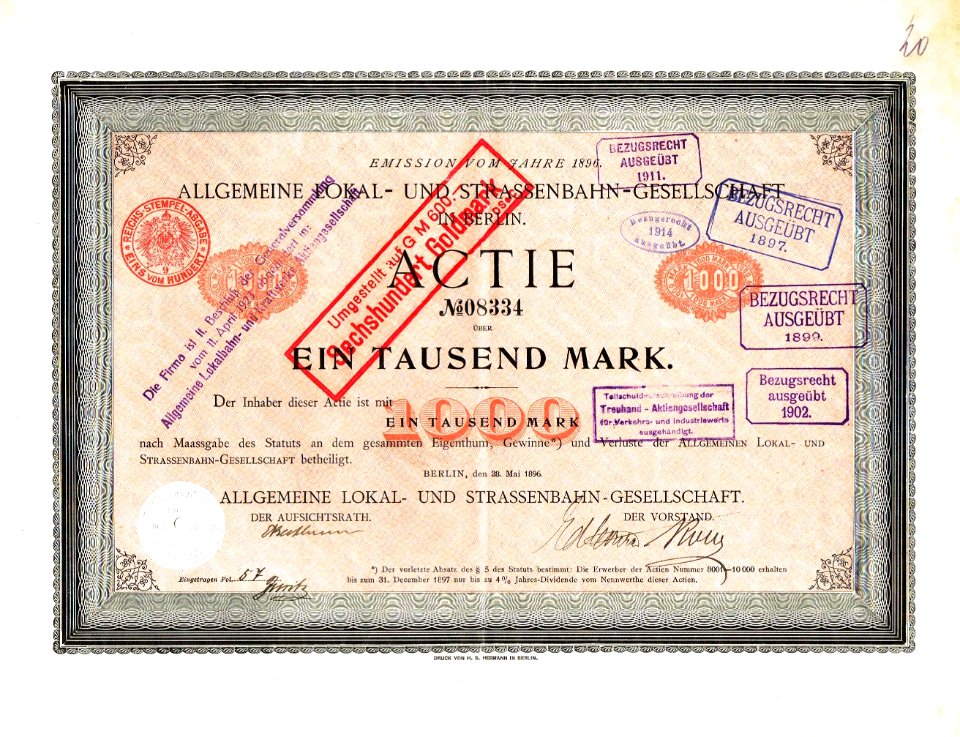 Allgemeine Lokal- und Strassenbahn-Ges. 1896
