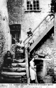 Allevard-les-Bains, maison où est né le sculpteur Rambaud, p15 L'Isère 1900-1920, J G