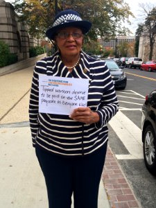Alma Adams supporting Working Families Day