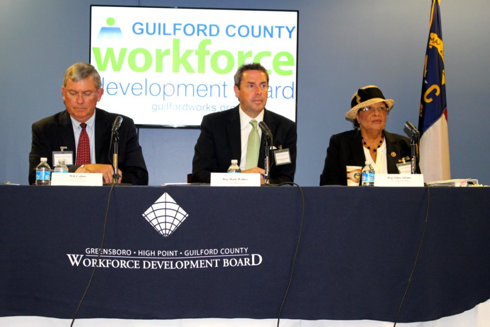 Alma Adams at Hunger town hall in North Carolina - 2015 02