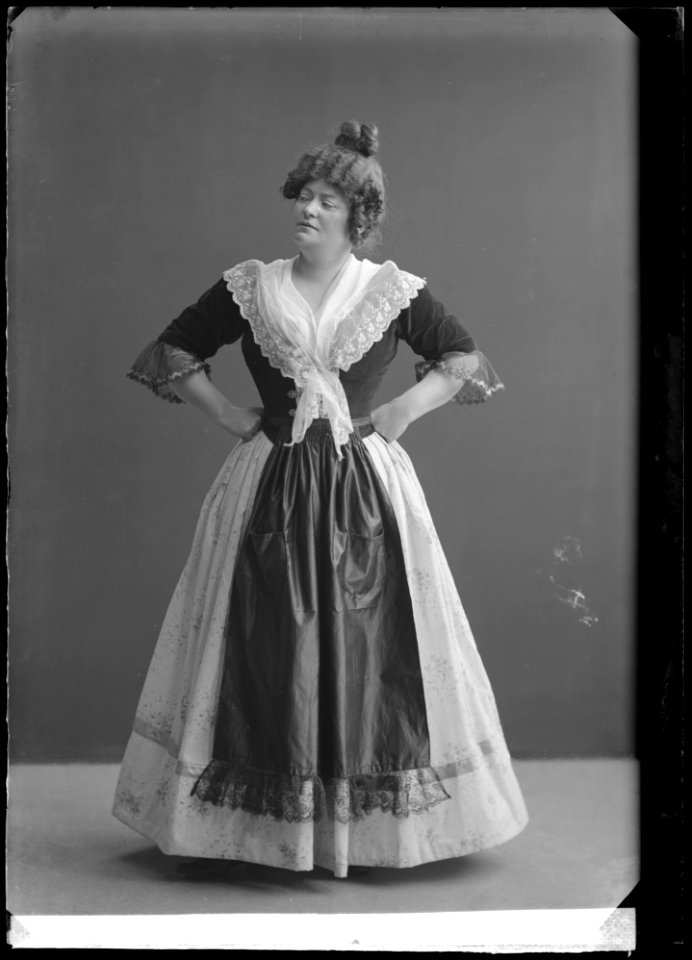 Alma Bodén in Talismanen at Oscarsteatern 1907 - SMV - NB079