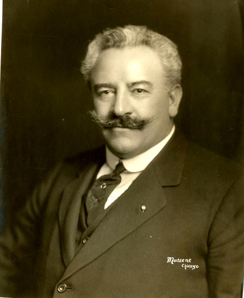 Portrait of Fernand Almanz, stage director (SAYRE 2242)