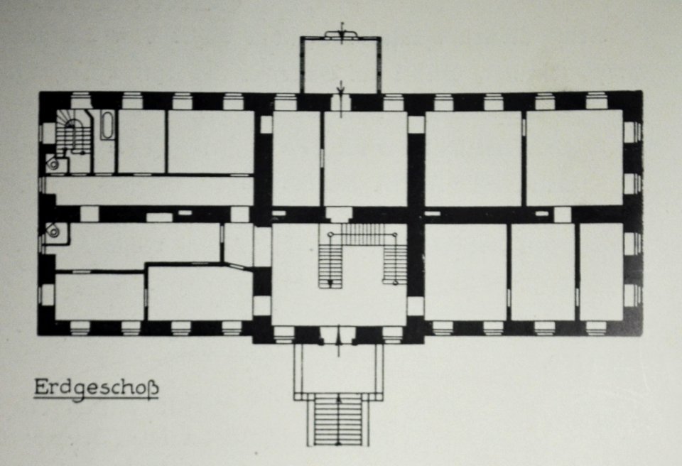 Alme Almerfeld Gutshof, Erdgeschoß