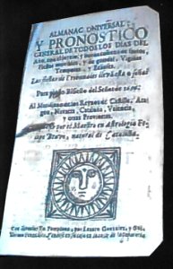 Almanaque Pamplona 1696