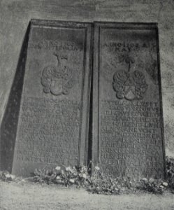 Alme Grabplatten Aufnahme von 1914