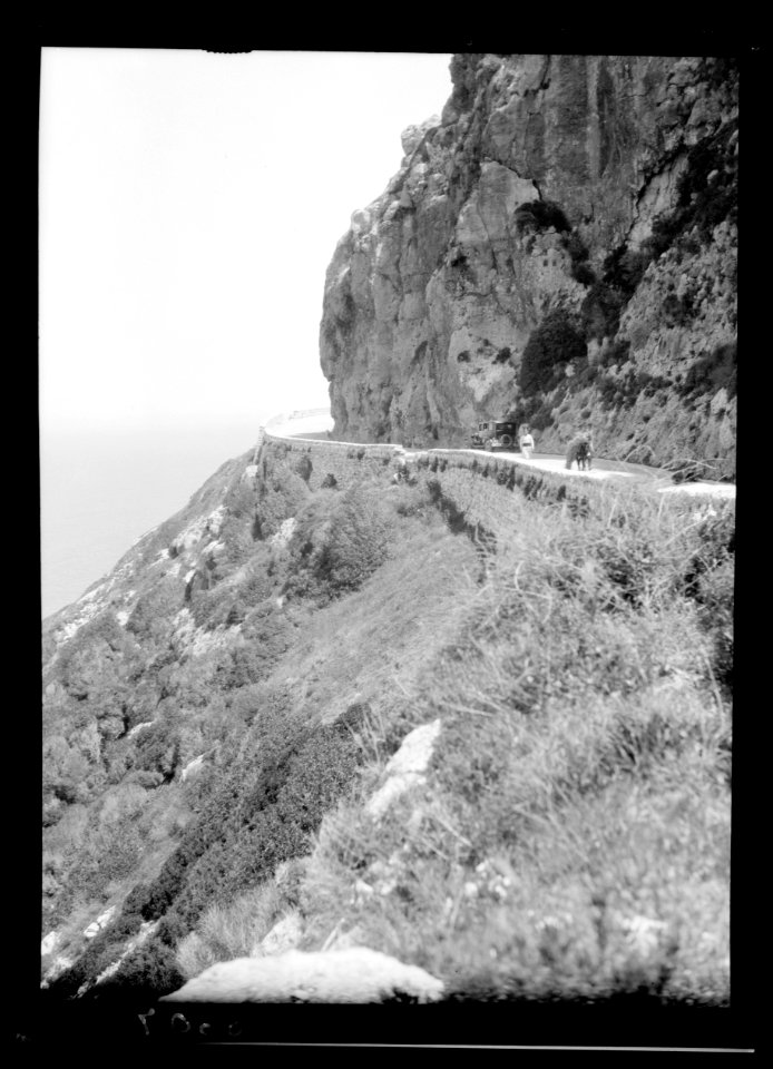 Along the coast to Tripoli. Ras Esh Shekka. Vertical cliffs of the promontory LOC matpc.15431