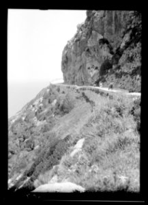 Along the coast to Tripoli. Ras Esh Shekka. Vertical cliffs of the promontory LOC matpc.15431
