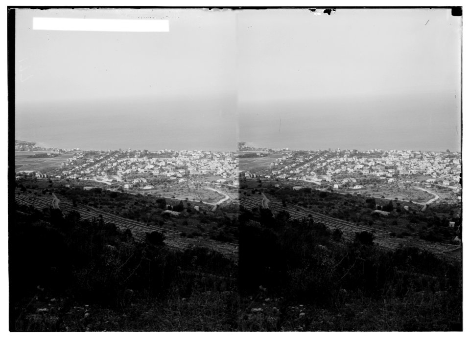 Along the sea coast. German colony at Haifa LOC matpc.05577