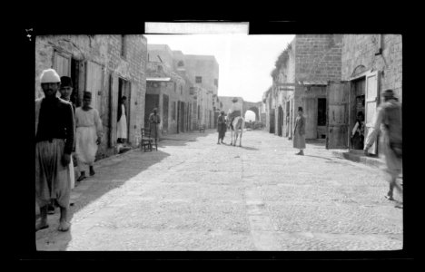 Along the sea coast. Street in Tyre LOC matpc.22598