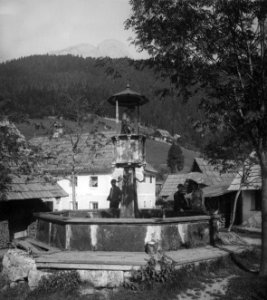 Aloysiusbrunnen im kais. Jagdrevier Radmer an der Stube - 1893