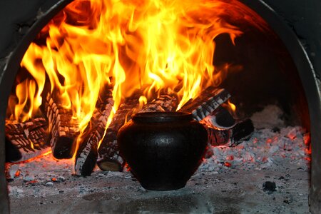 Oven fire comfort