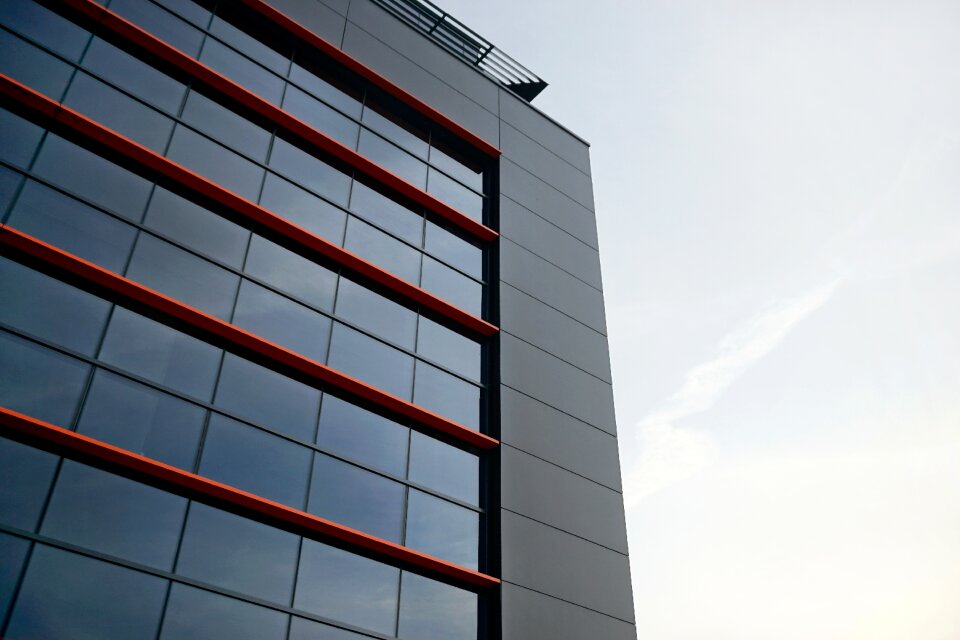 Architecture corporation building glass