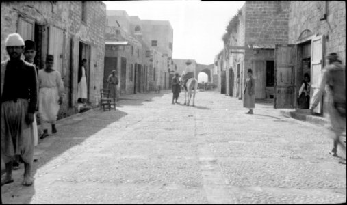 Along the sea coast. Street in Tyre LOC matpc.22598
