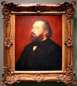 Alphonse legros, léon gambetta (firma spuria) s.d