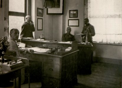 Alpine Werkstätte Klagenfurt, Kanzlei. (3-9.1917.) (BildID 15802701)