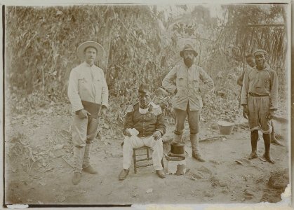 Alphons Franssen Herderschee, Labi Agumasaka and Gerard Martinus Versteeg
