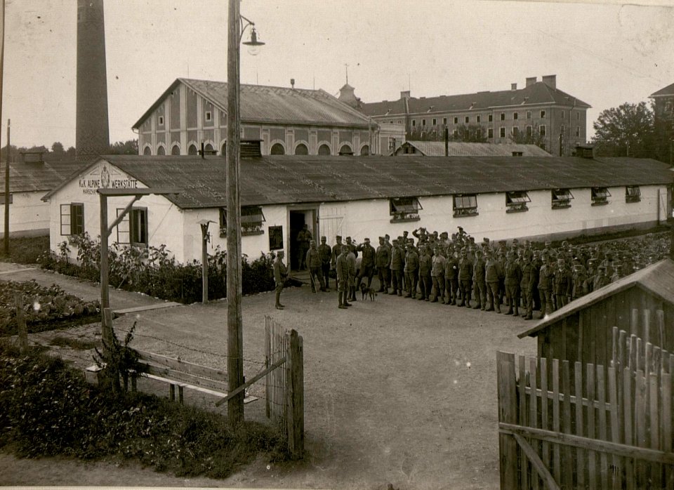 Alpine Werkstätte, Klagenfurt, Mannschaftsabteilung. (BildID 15802778)