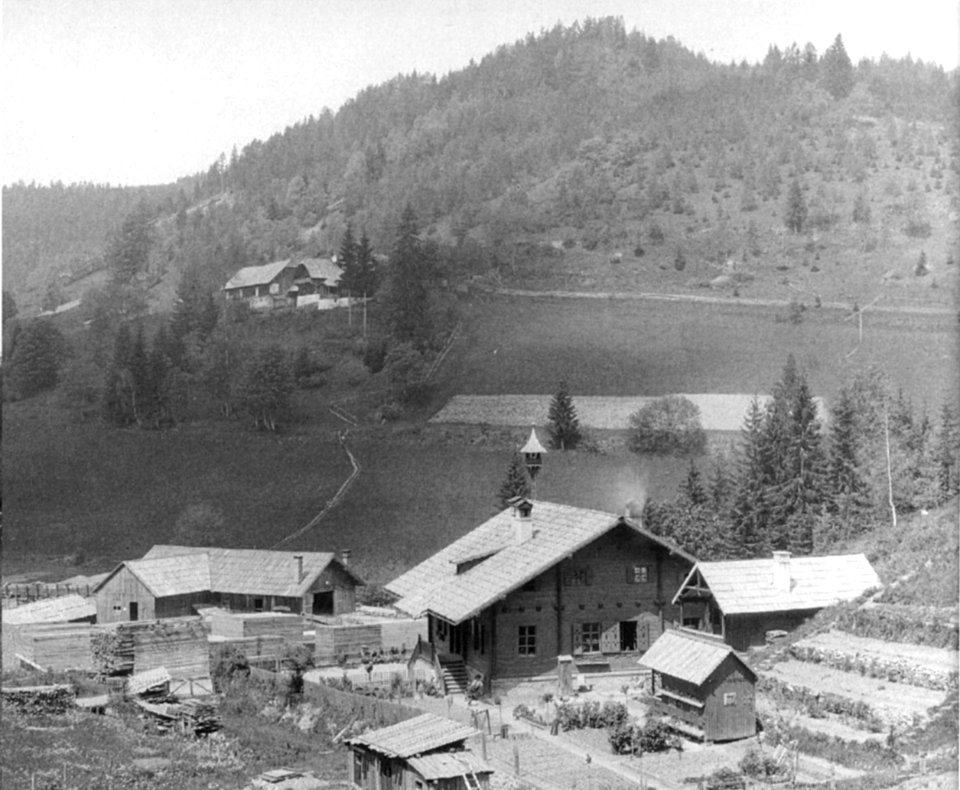 Alpl bei Krieglach - Waldschulhaus - 1914