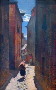 Alphonse-Marie de Neuville-Street in the Old Town-Hermitage Museum
