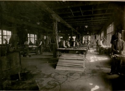 Alpine Werkstätte Klagenfurt, Tischlerei. (3-9.1917.) (BildID 15802722)