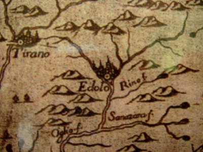 Alta Val Camonica mappa del 1642 photo