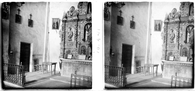 Altar de l'església i retaule de Vilagrasseta