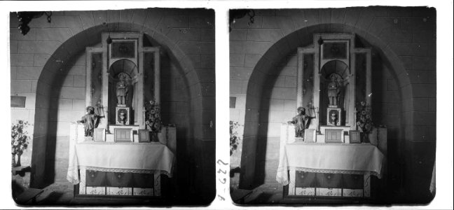Altar de Sant Genís a Santa Margarida de Martorell
