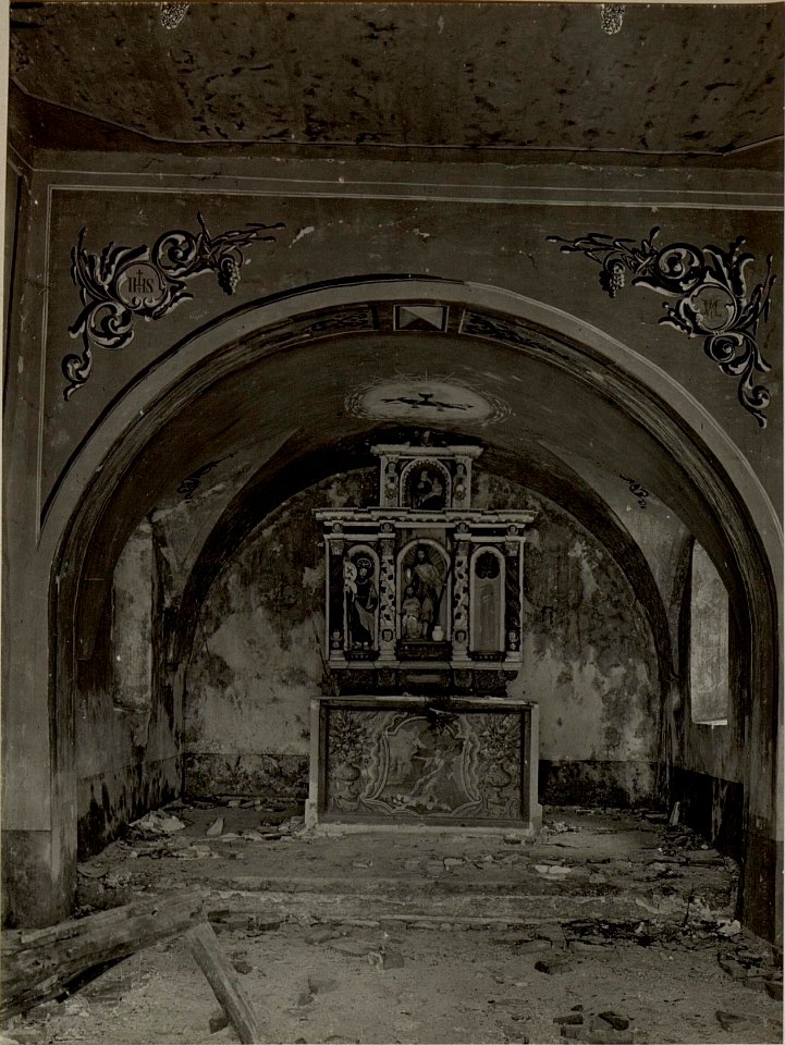 Altar der Kirche in KAL. Aufgenommen am 4. Juni 1916. (BildID 15478913)