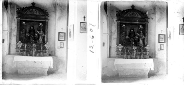 Altar del Roser del santuari de Sant Joan del Codolar