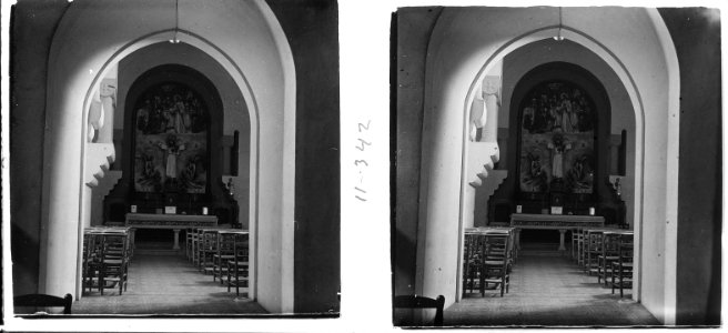 Altar del Sagrat Cor a l'església d'Arenys de Munt