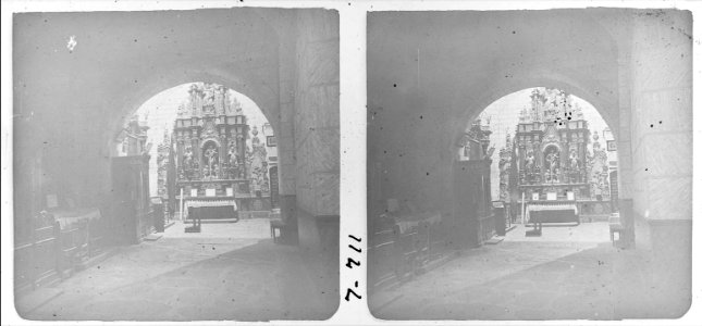 Altar lateral de l'església