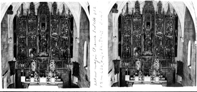 Altar major de l'església de Premià de Mar