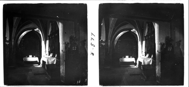 Altar gòtic lateral de l'església de Fraga