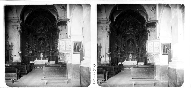 Altar major de l'església de Vandellòs