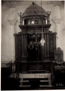 Altar im jüdischen Tempel in Wladimir Wolinsky (BildID 15708678)