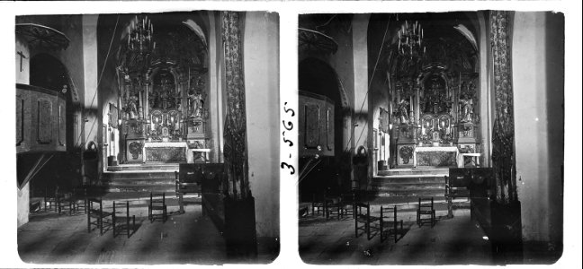 Altar major de l'església de Mur