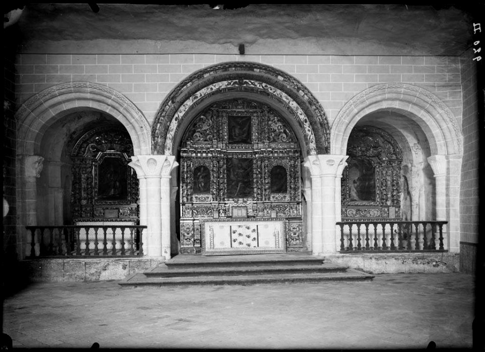 Altar major del monestir de San Juan de la Peña