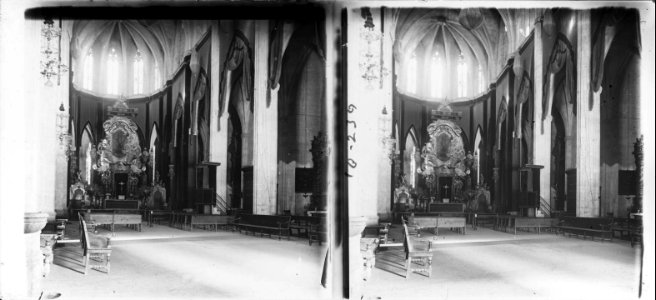 Altar major de l'església de Santa Eulàlia