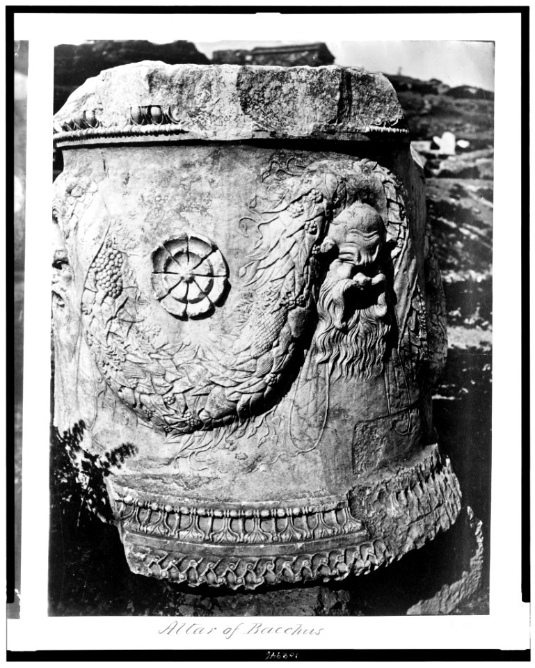 Altar of Bacchus LCCN94513602