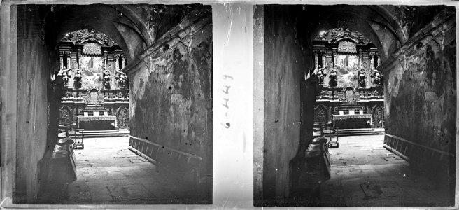 Altar sagramental de l'església de Sant Miquel