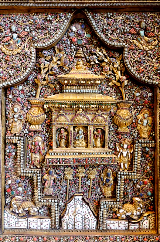 Altar-piece from Nepal BM OA1927.6-13.1