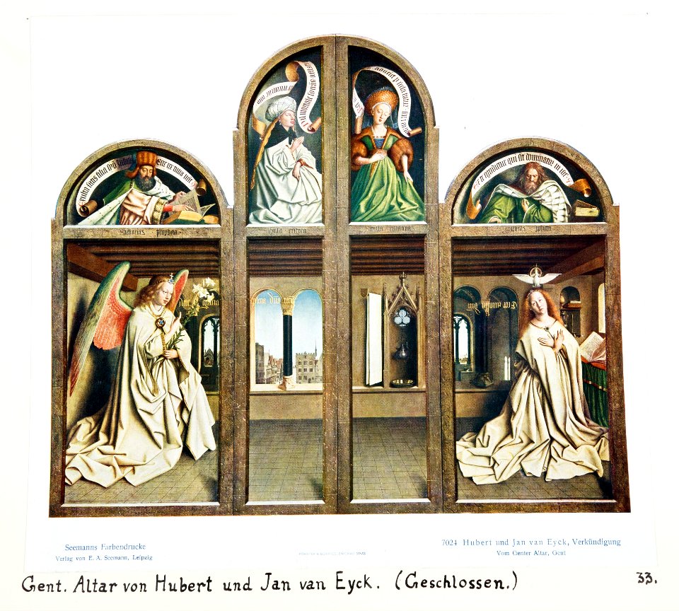 Altare målat av Hubert och Jan van Eyck - Hallwylska museet - 104467
